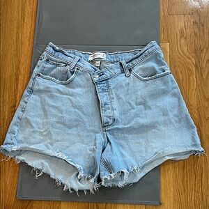 Abercrombie & Fitch Light Blue Jean Shorts